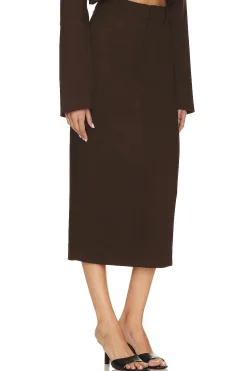 Women GRLFRND Matching Sets>The Trouser Midi Skirt