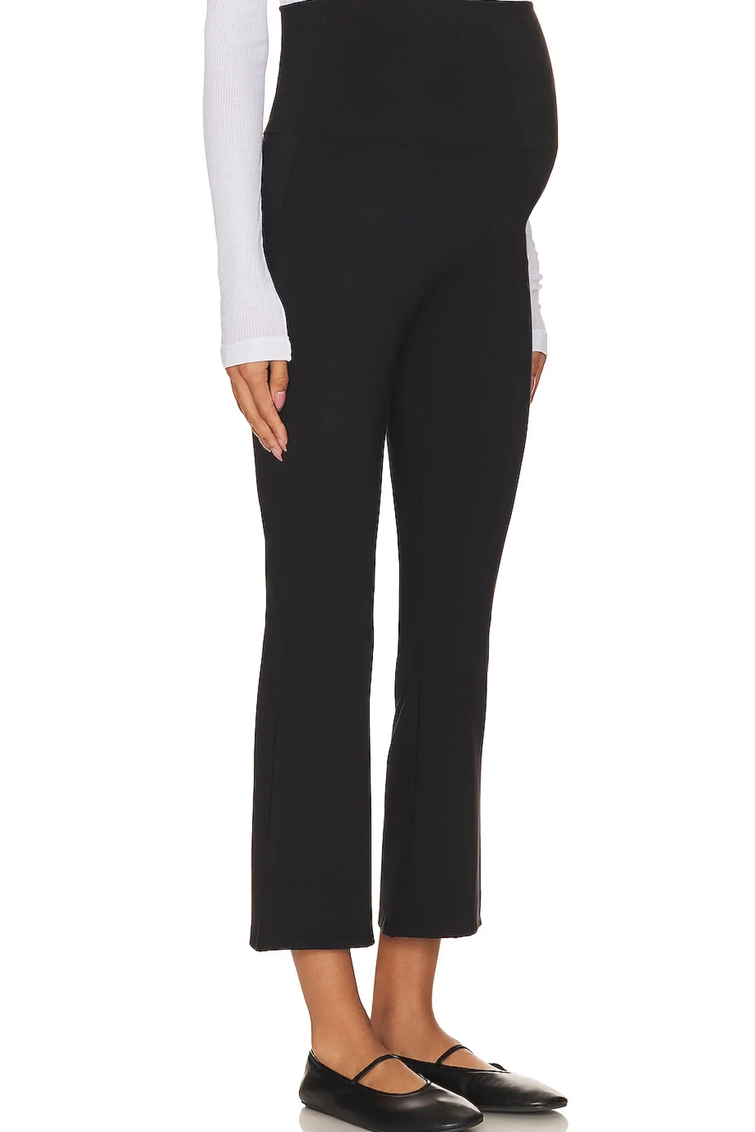 Women HATCH Pants>The Ultimate Before, During, After Crop Flare Legging
