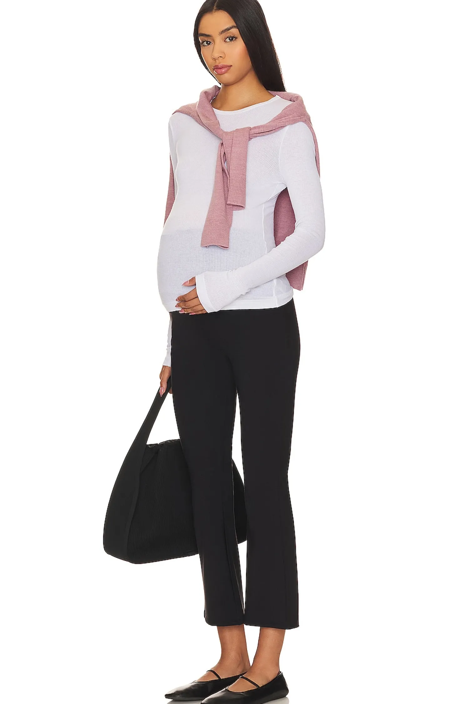 Women HATCH Pants>The Ultimate Before, During, After Crop Flare Legging