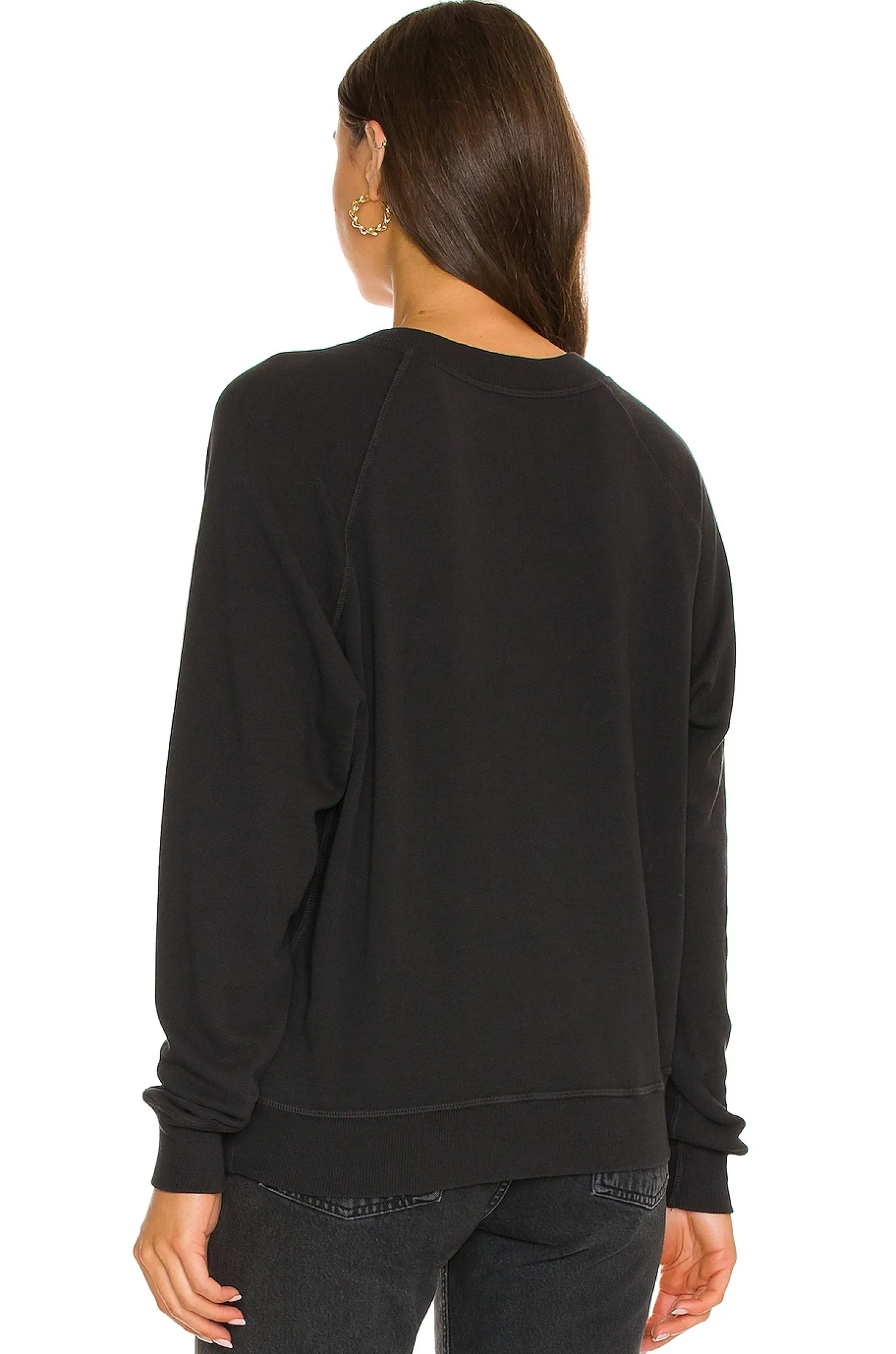 Women The Great Loungewear>The V-Neck Sweatshirt