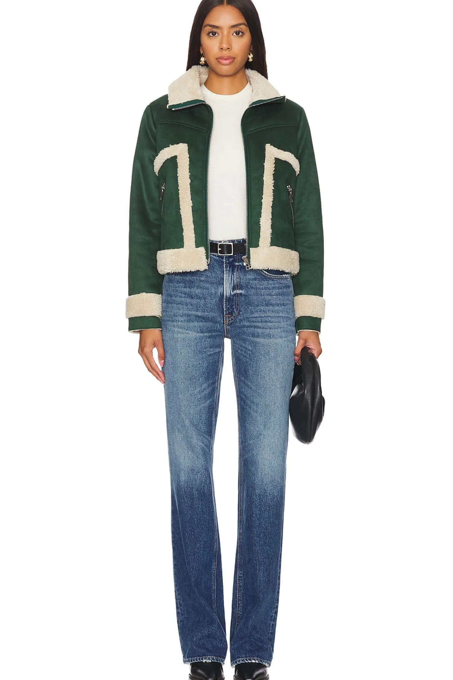 Women MOTHER Jackets & Coats>The Zip Pocket Roamer