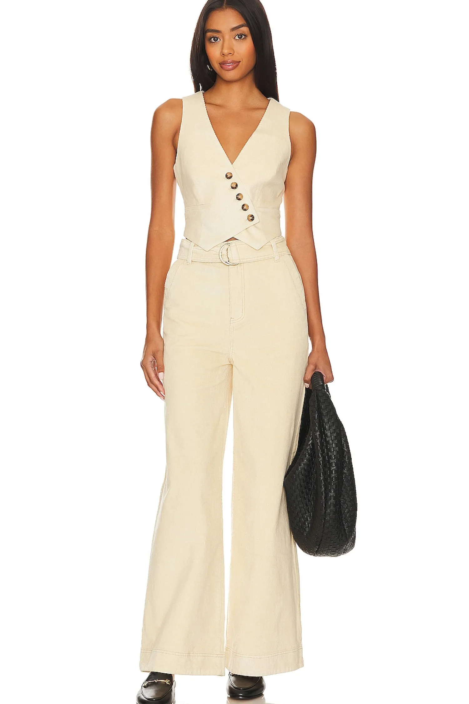 Women MINKPINK Jackets & Coats>Thea Cord Waistcoat