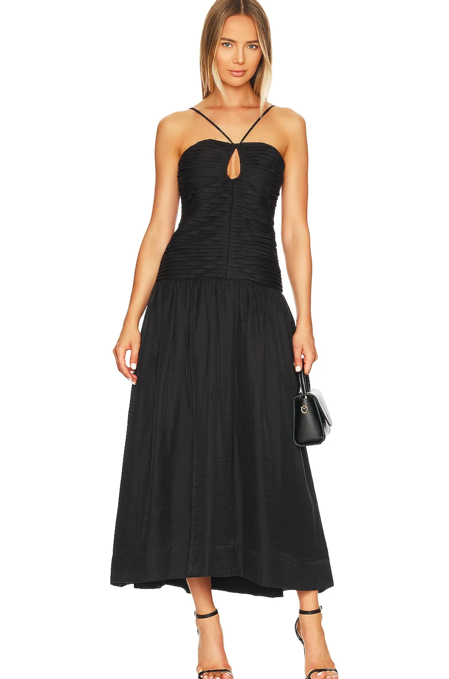Women Shona Joy Dresses>Thea Keyhole Midi Dress