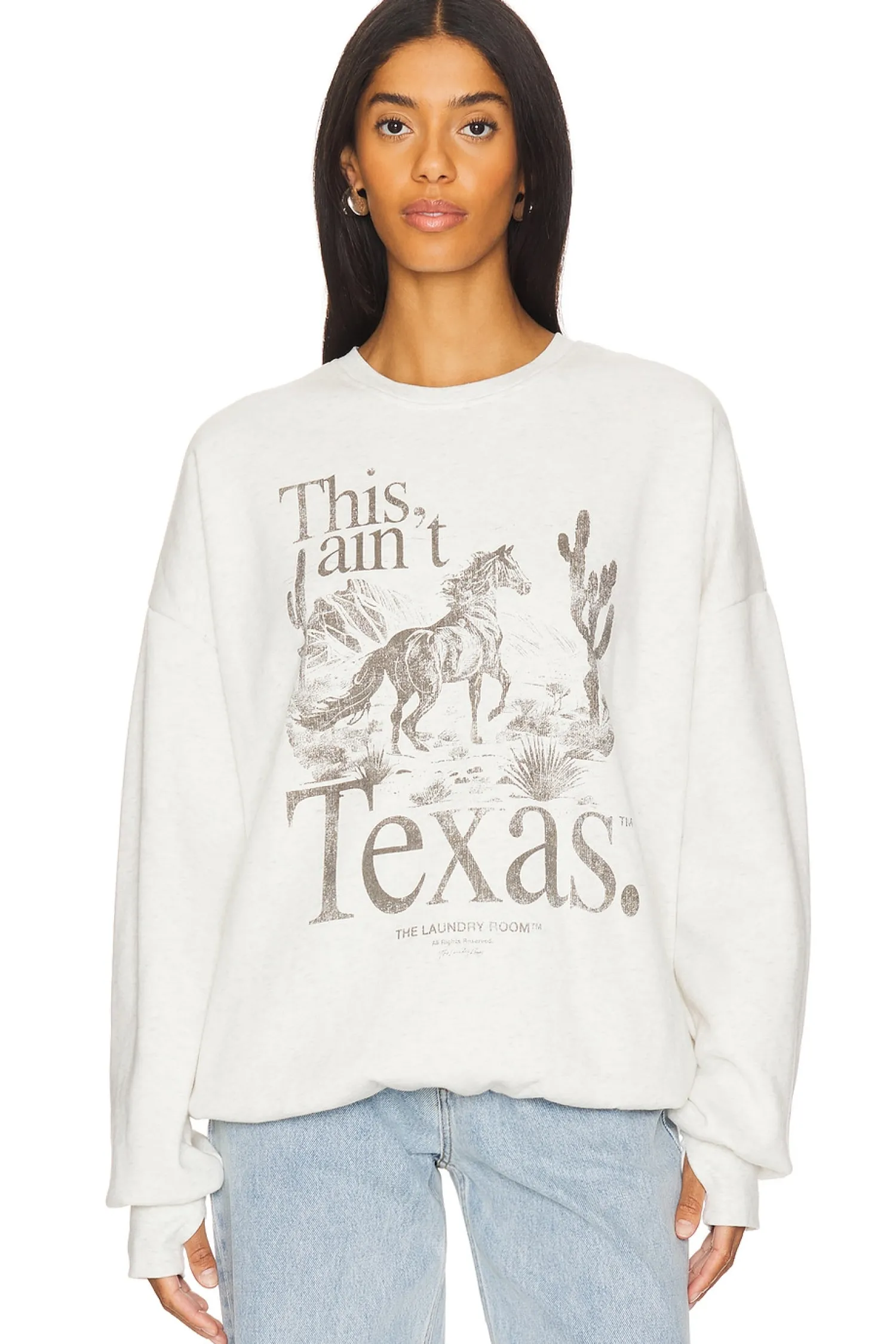 Women The Laundry Room Loungewear>This Ain't Texas Stallion Jumper
