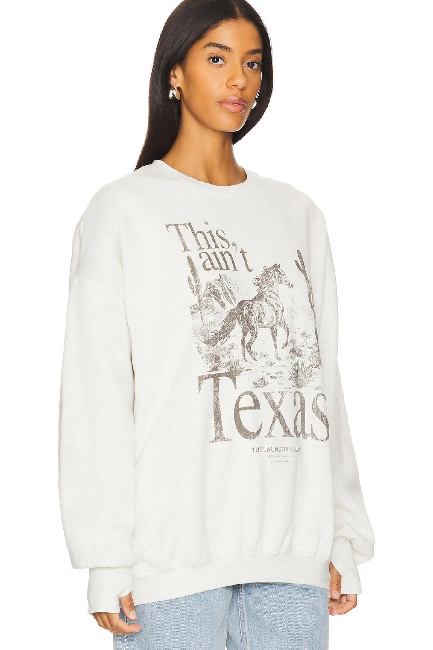 Women The Laundry Room Loungewear>This Ain't Texas Stallion Jumper