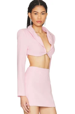 Women Lovers and Friends Jackets & Coats>Tia Embellished Cropped Blazer