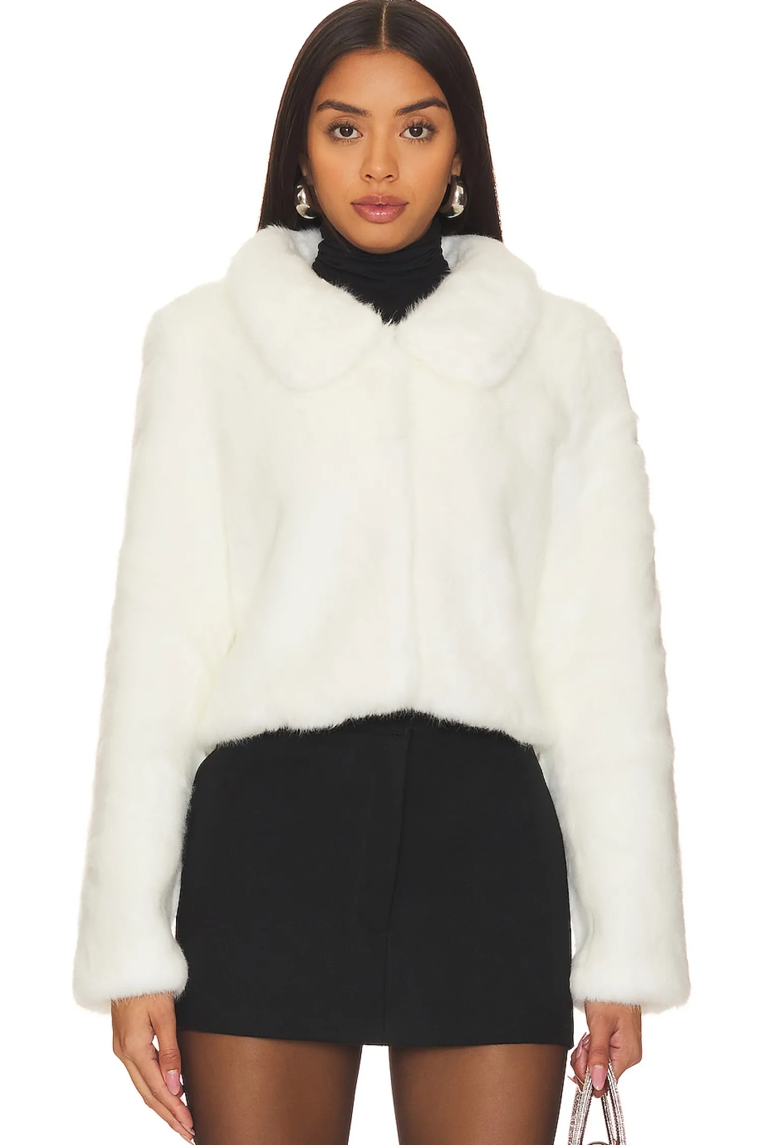 Women Unreal Fur Jackets & Coats>Tirage Cropped Jacket