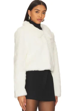 Women Unreal Fur Jackets & Coats>Tirage Cropped Jacket