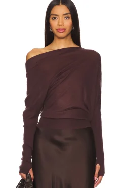 Women Enza Costa Matching Sets>Tissue Cashmere Slouch Sweater