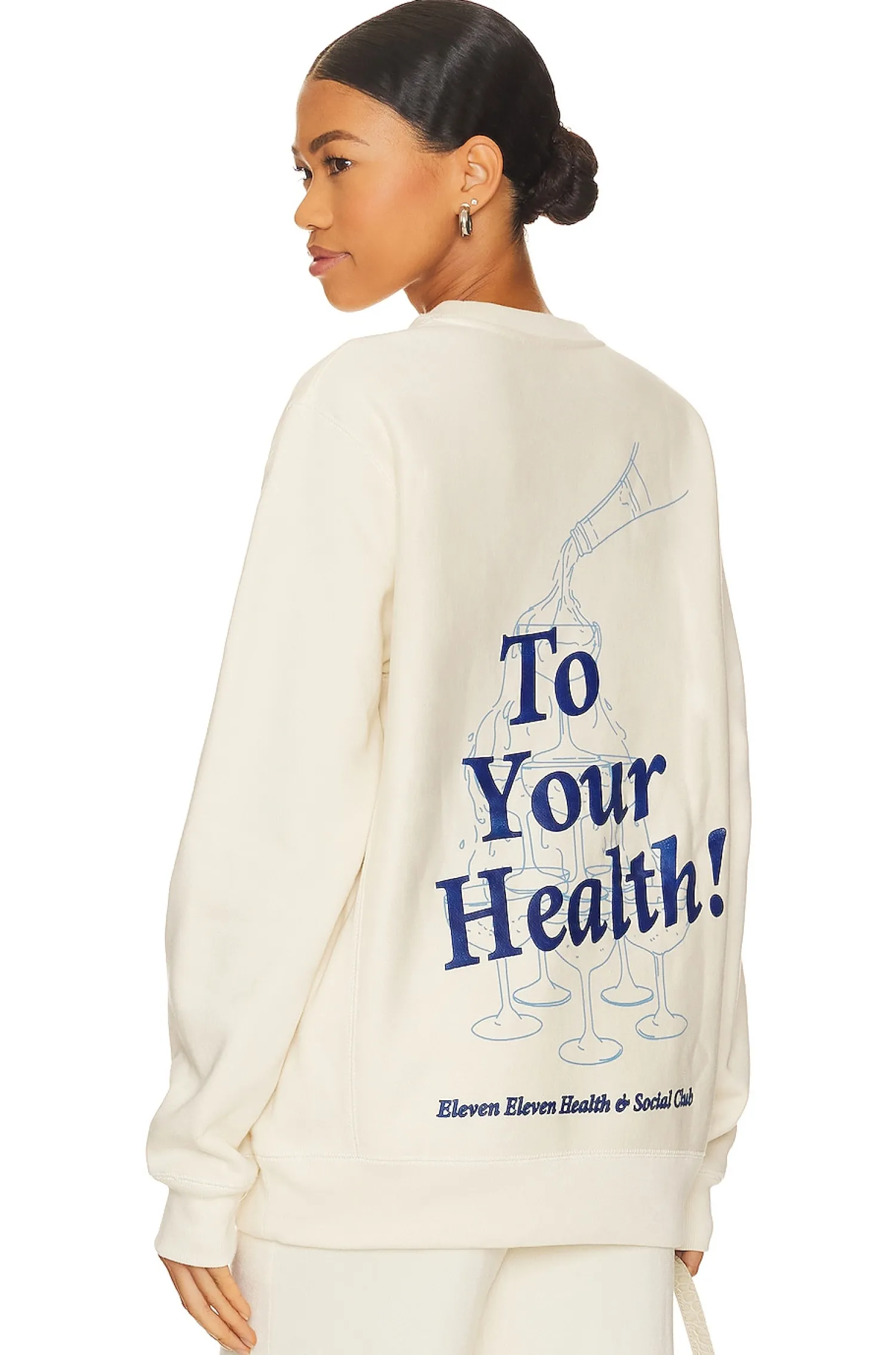 Women Eleven Eleven Loungewear>To Your Health Crew