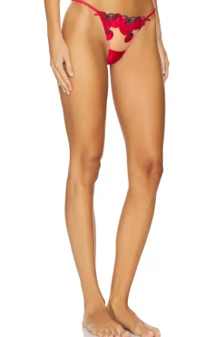 Women fleur du mal Lingerie & Sleepwear>Tomato Embroidery G-string