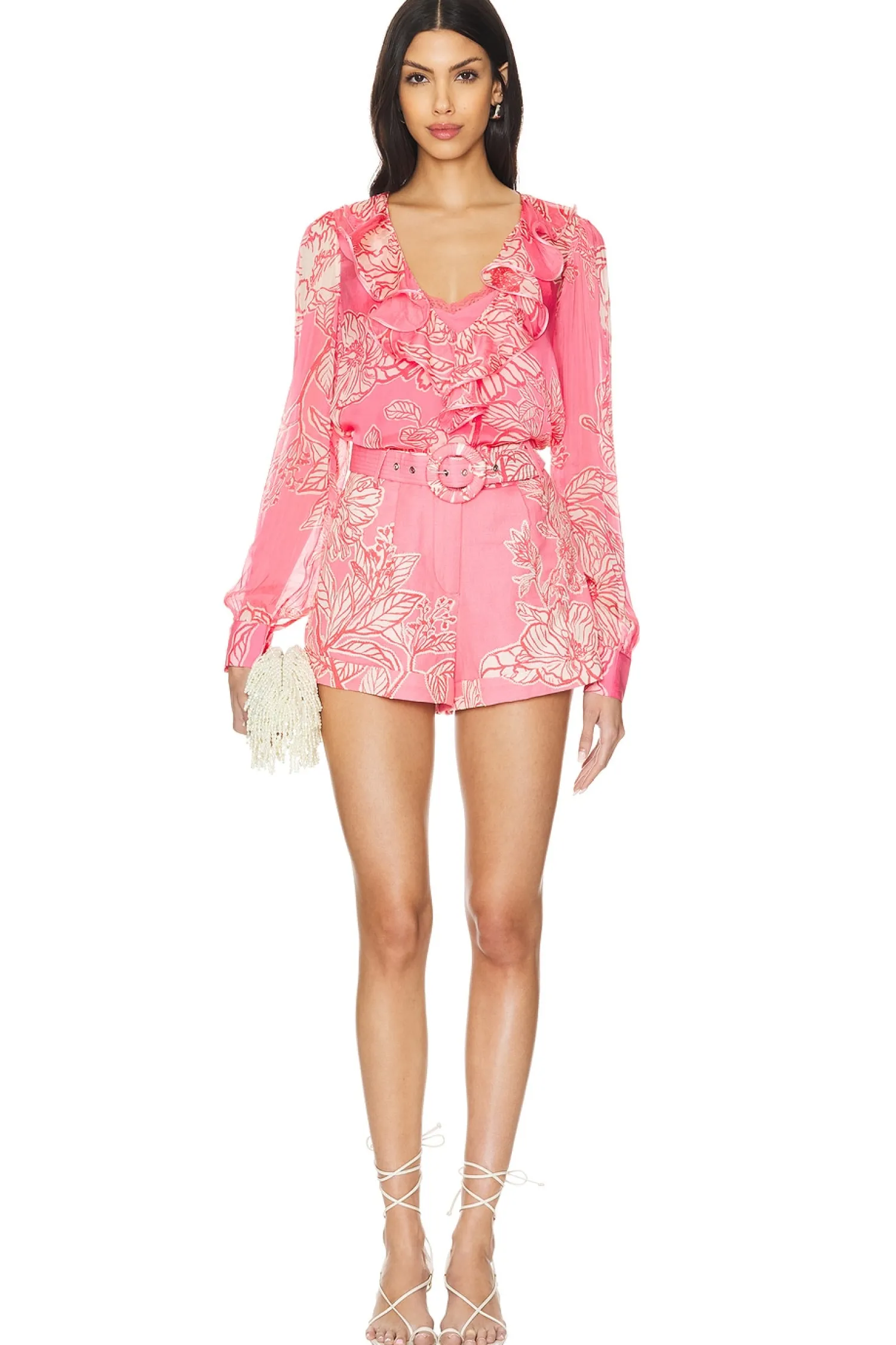 Women HEMANT AND NANDITA Matching Sets>Top With Cami