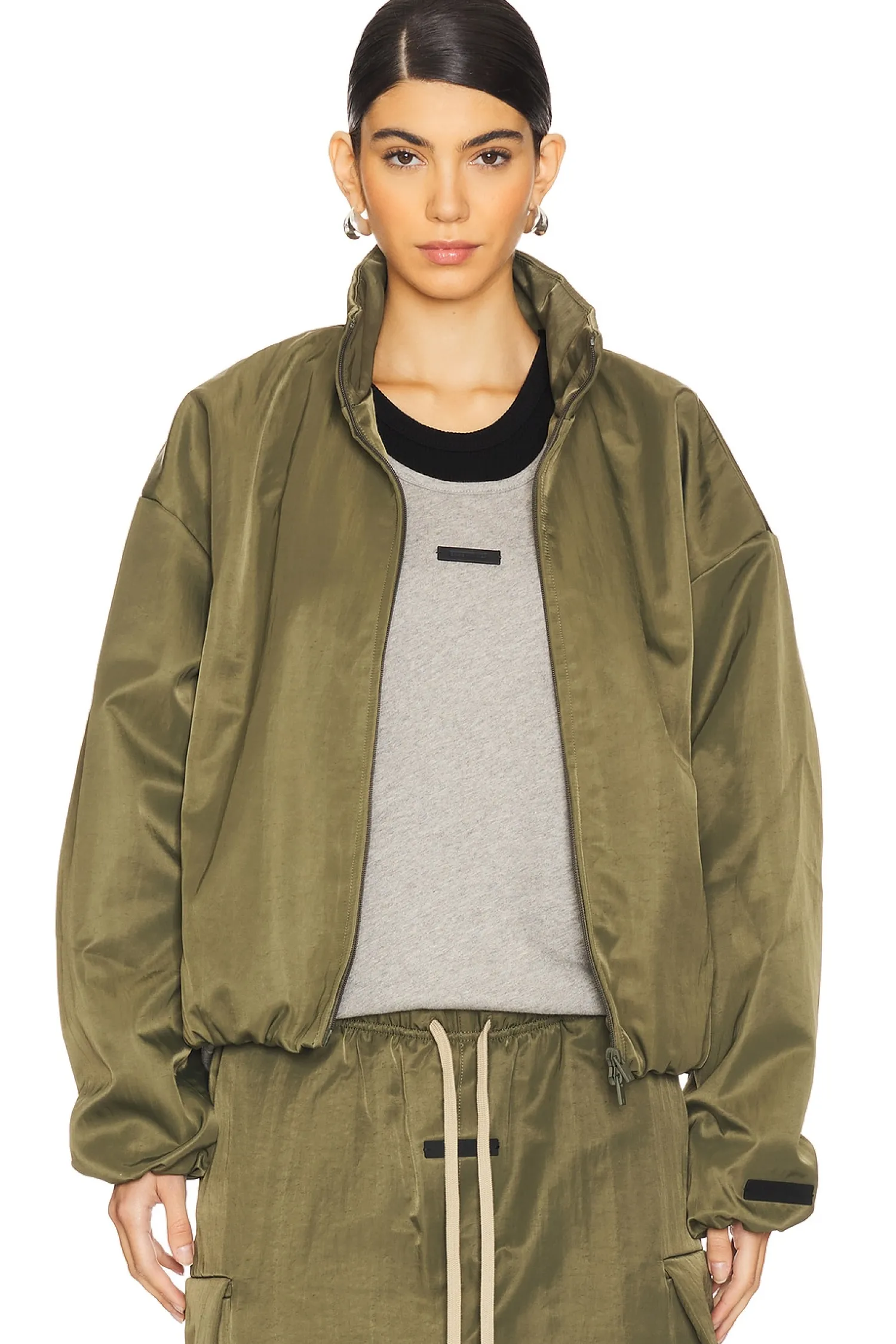 Women Fear of God ESSENTIALS Jackets & Coats>Track Jacket