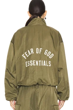 Women Fear of God ESSENTIALS Jackets & Coats><noscript><img width=