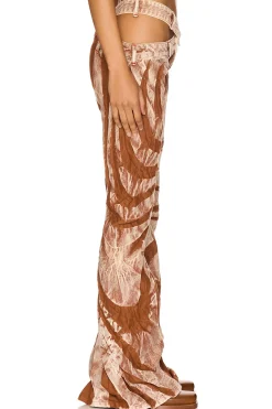 Women Masha Popova Pants>Tribal Bias Cut Flare
