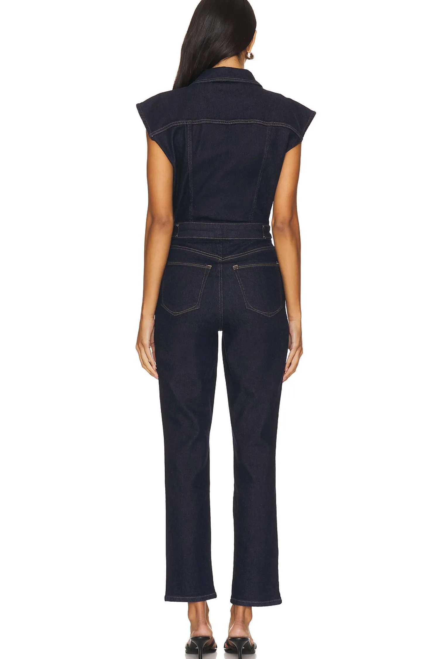 Women Good American Jumpsuits>Trucker Jumpsuit