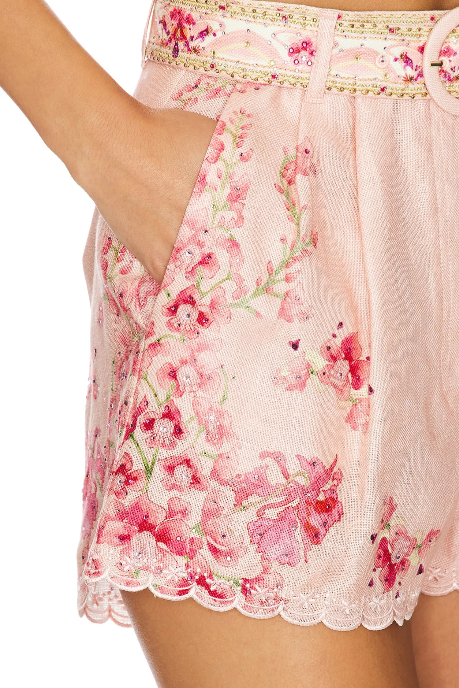 Women Camilla Matching Sets>Tuck Front Short