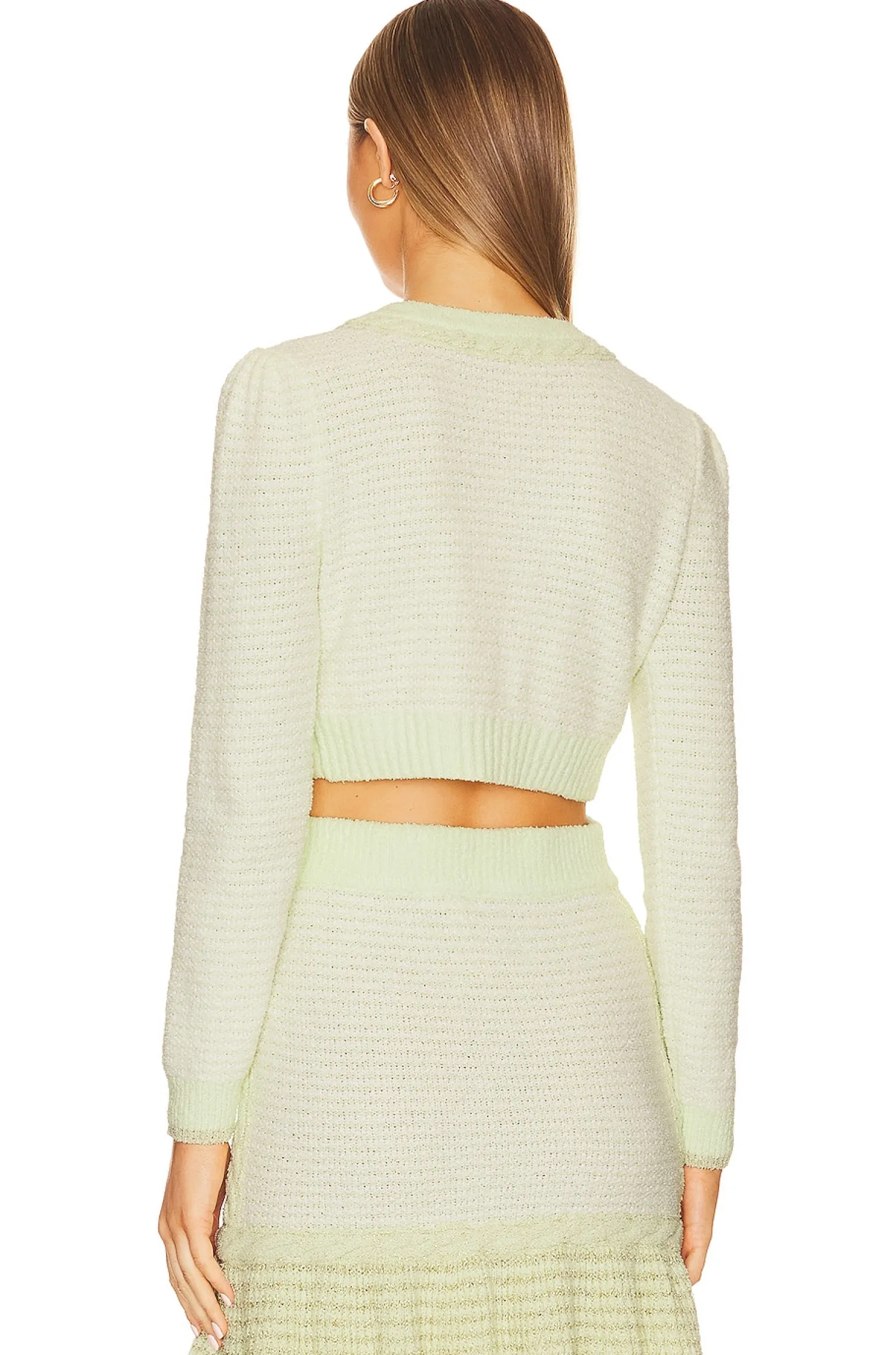 Women LoveShackFancy Matching Sets>Twain Crop Cardigan