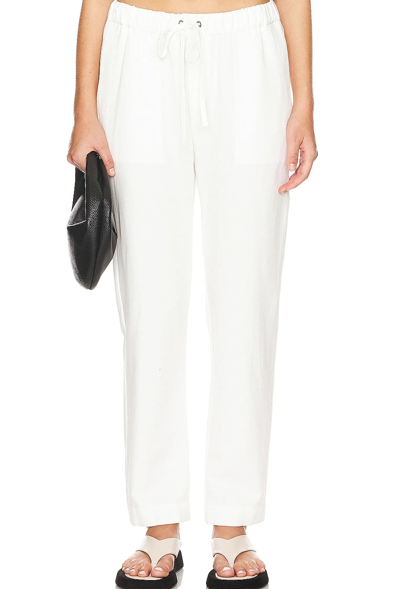 Women Enza Costa Pants>Twill Easy Pant