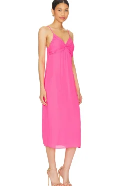 Women krisa Dresses>Twist Front Midi Dress