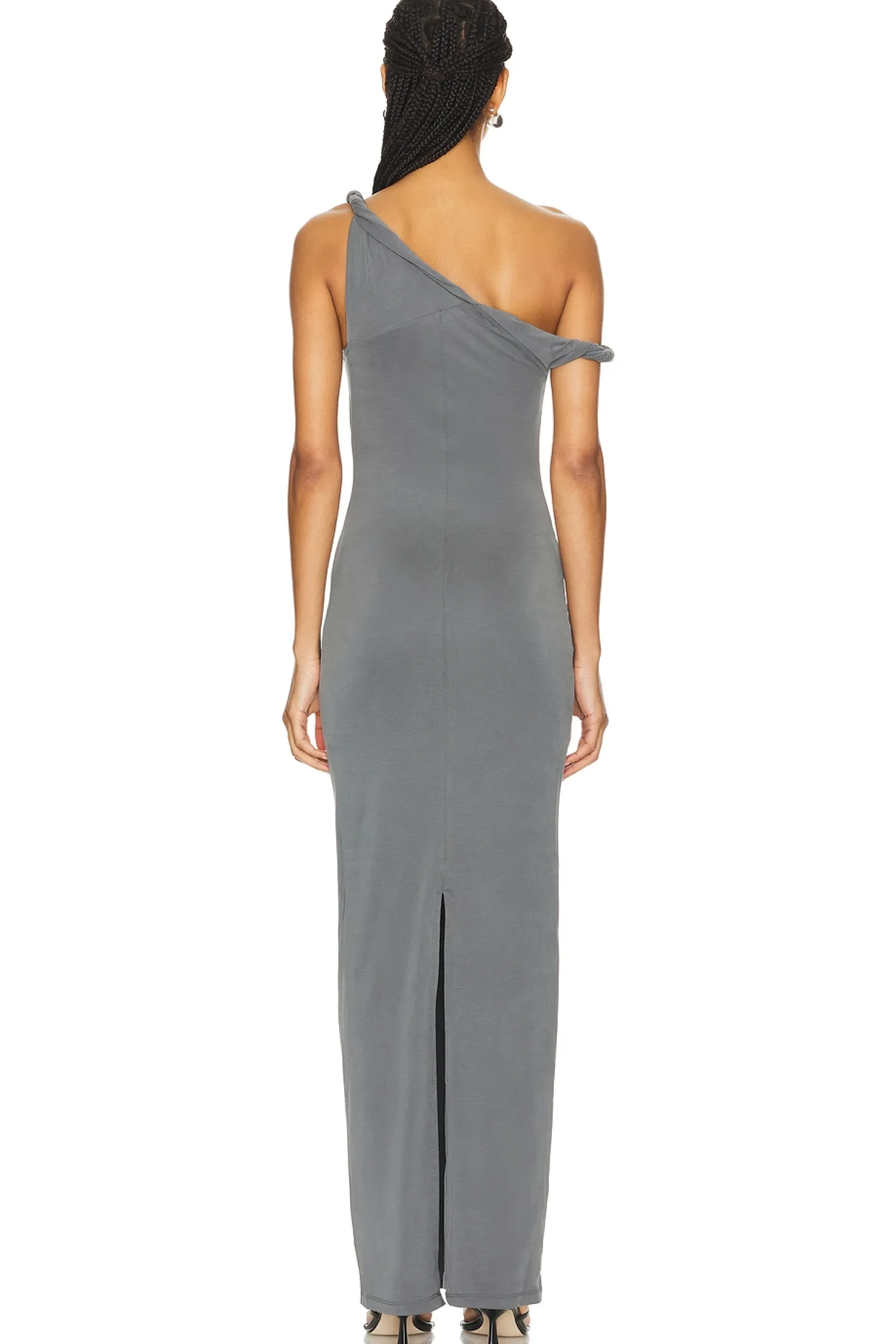 Women Good American Dresses>Twist Shoulder Maxi Dress
