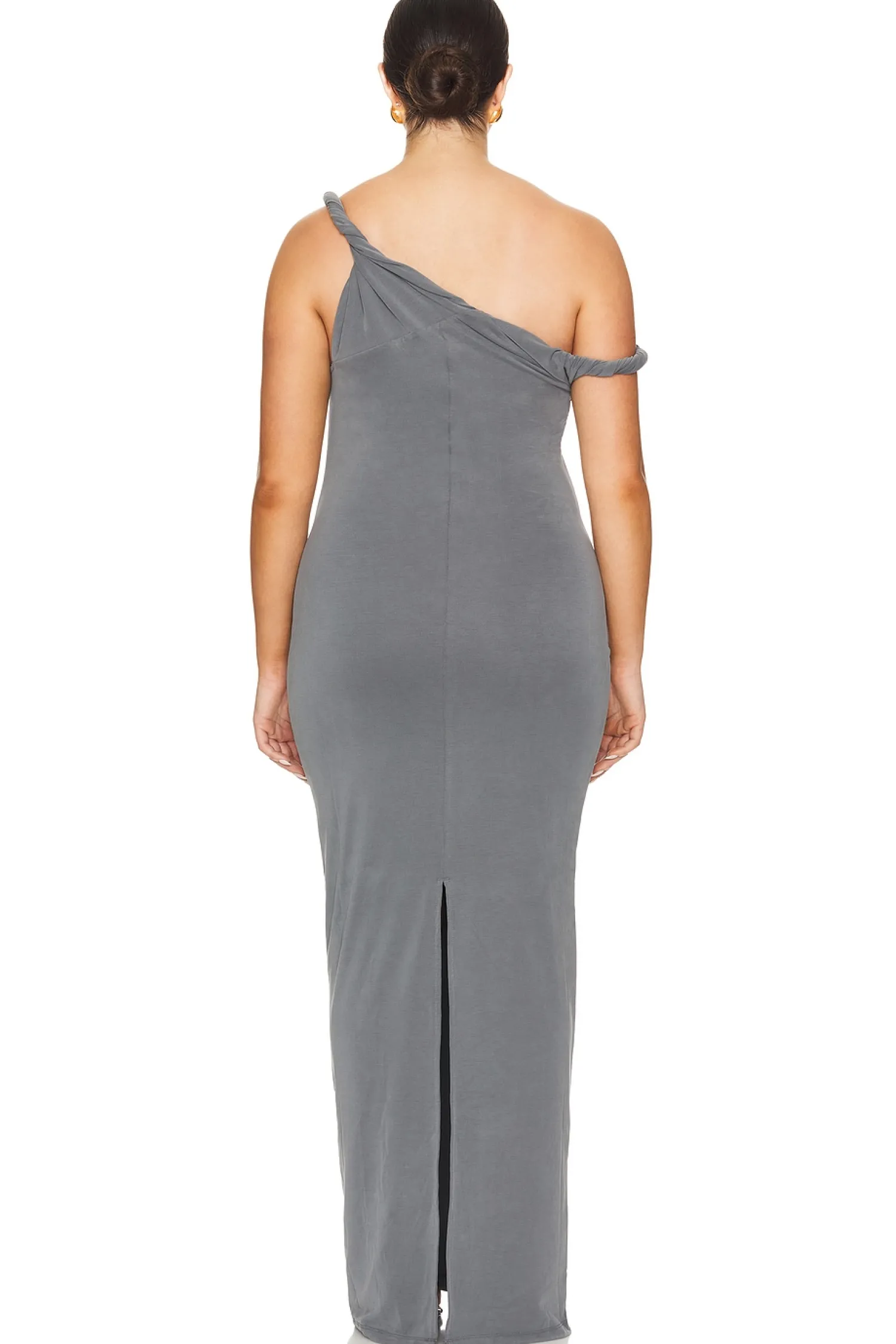 Women Good American Dresses>Twist Shoulder Maxi Dress