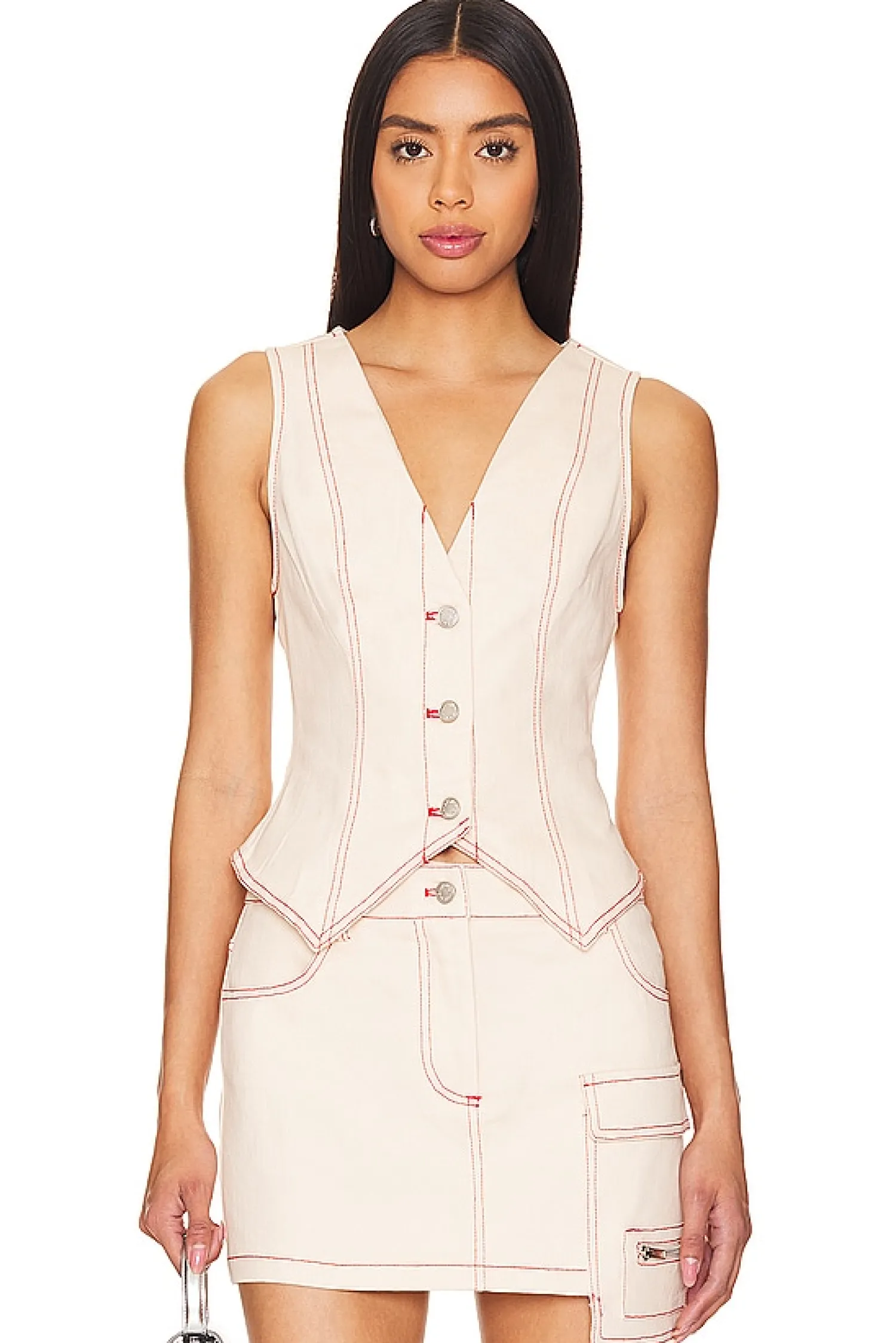 Women BY.DYLN Matching Sets|Jackets & Coats>Tyler Vest
