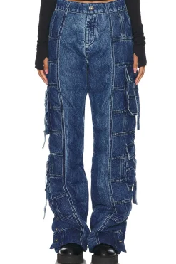 Women Romeo Hunte Matching Sets>Unisex Puffer Cargo Pants