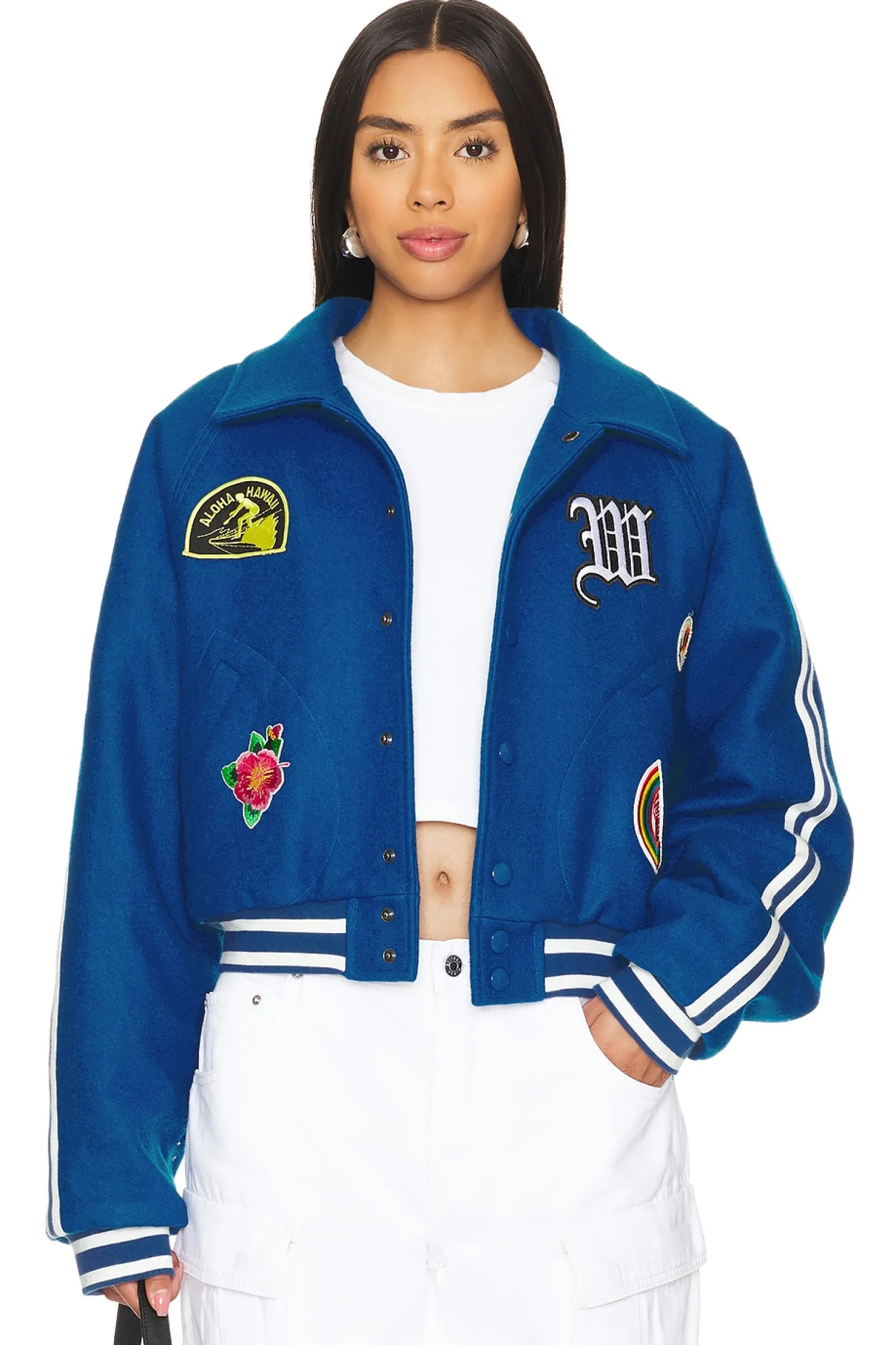 Women Wahine Jackets & Coats>Univarsity Jacket