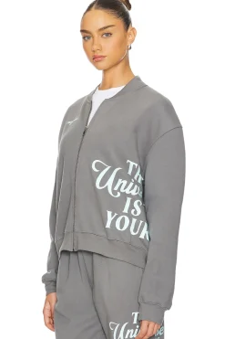 Women The Mayfair Group Loungewear>Universe Is On Your Side Zip Up Jacket
