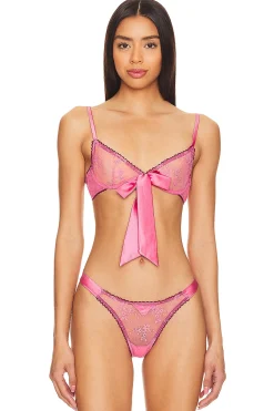 Women fleur du mal Lingerie & Sleepwear>Untie Me Demi Bra