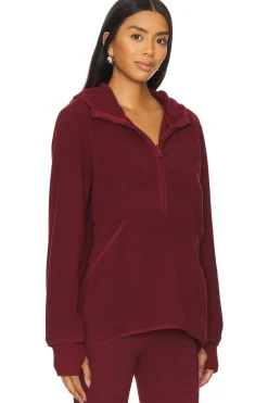 Women Beyond Yoga Loungewear>Urban Explorer Half Zip Pullover Sweatshirt