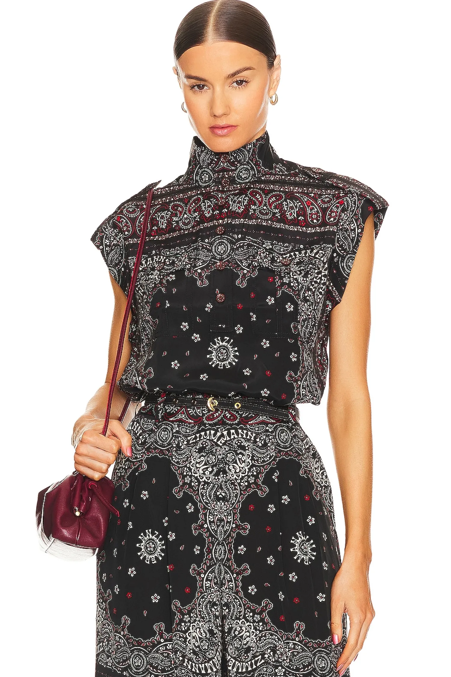 Women Zimmermann Matching Sets>Utility Shirt