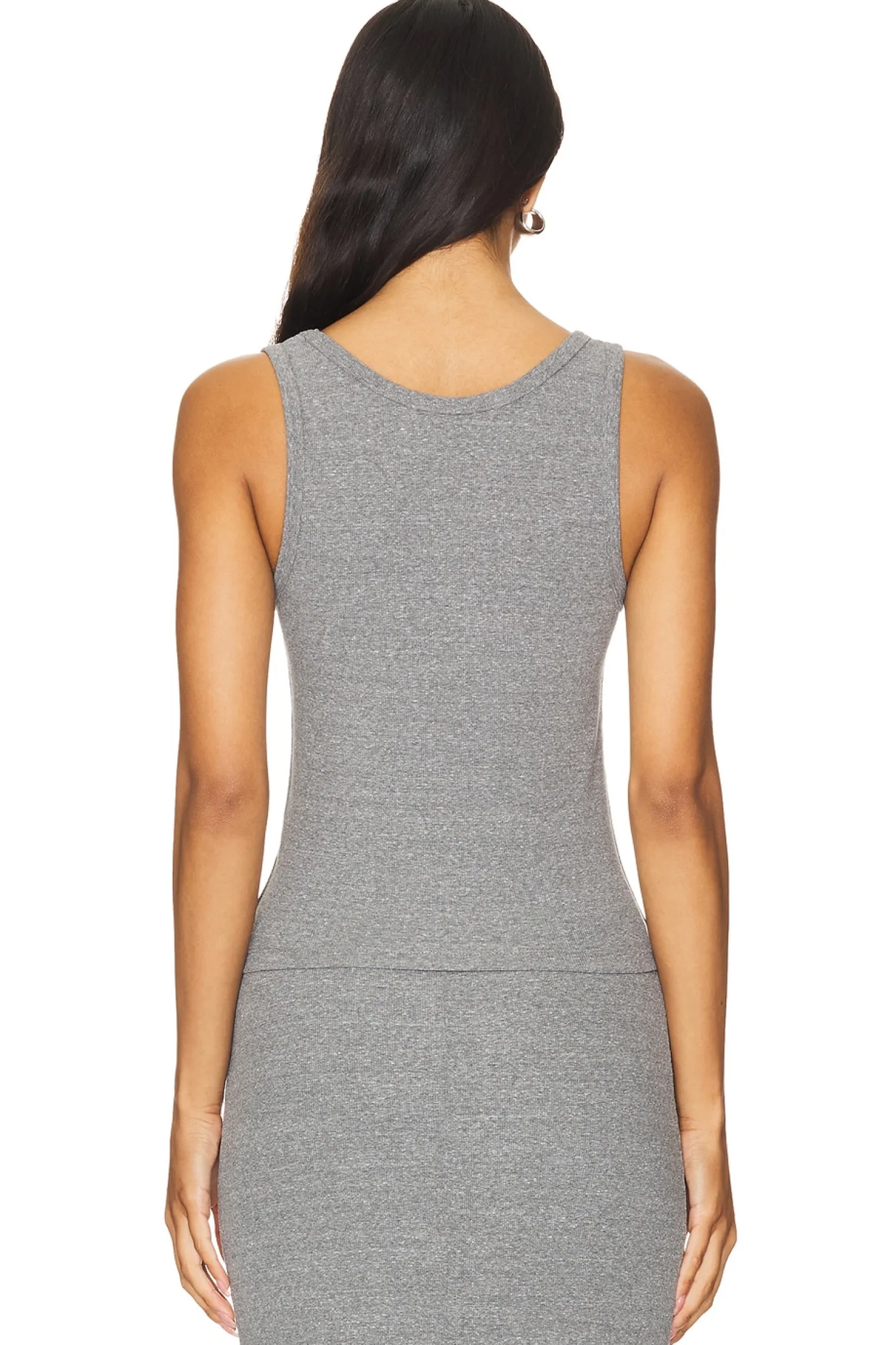 Women perfectwhitetee Matching Sets>V Neck Blondie Tank Top