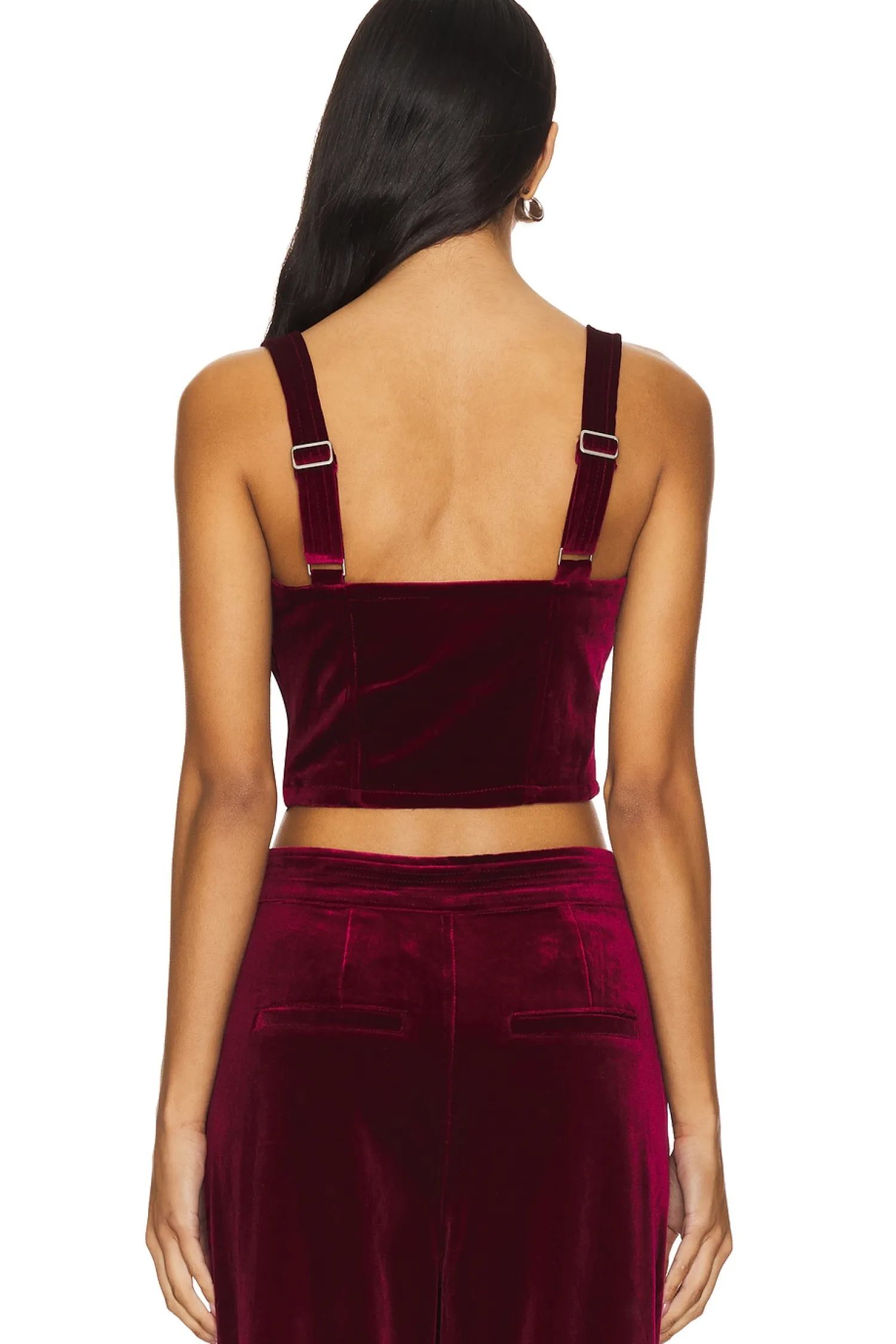 Women BLANKNYC Matching Sets>Velvet Crop Top