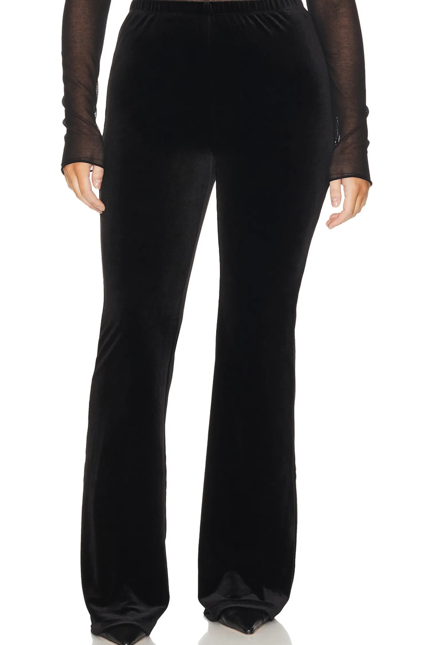 Women Good American Pants>Velvet Flare Pant