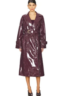 Women Aje Jackets & Coats>Verve Trench Coat