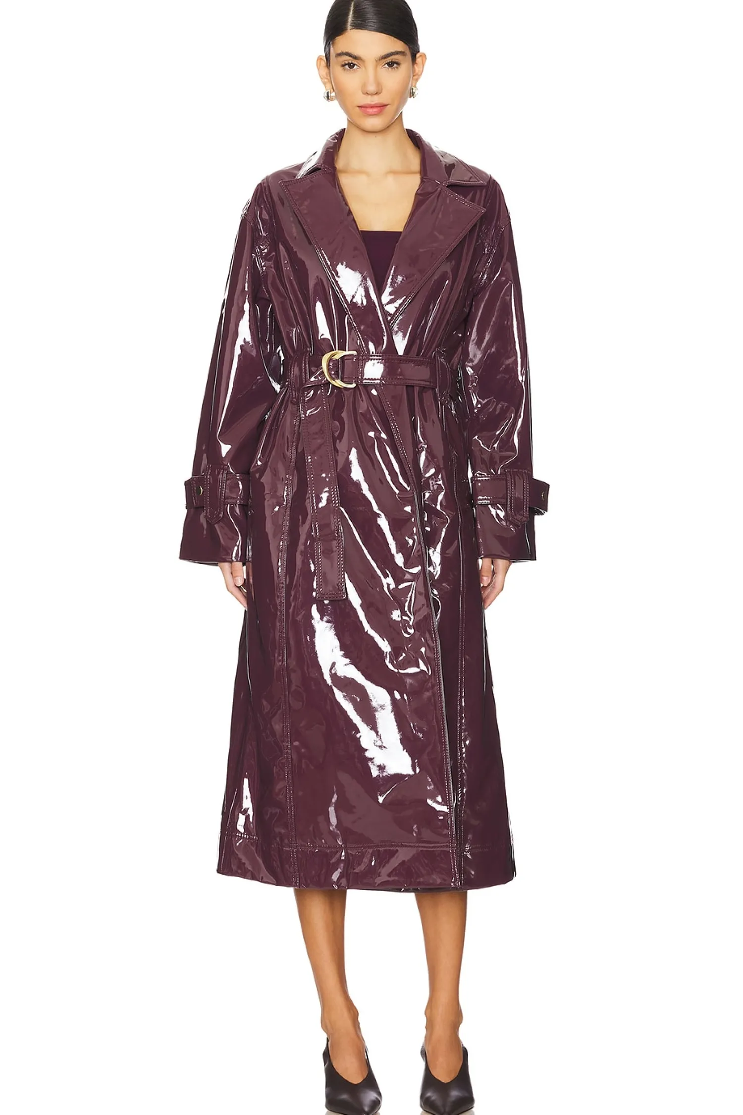 Women Aje Jackets & Coats>Verve Trench Coat