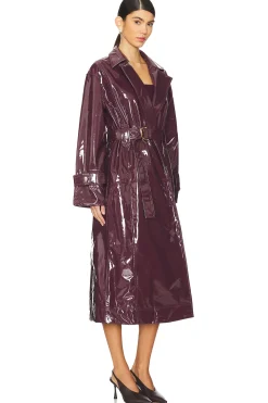 Women Aje Jackets & Coats>Verve Trench Coat