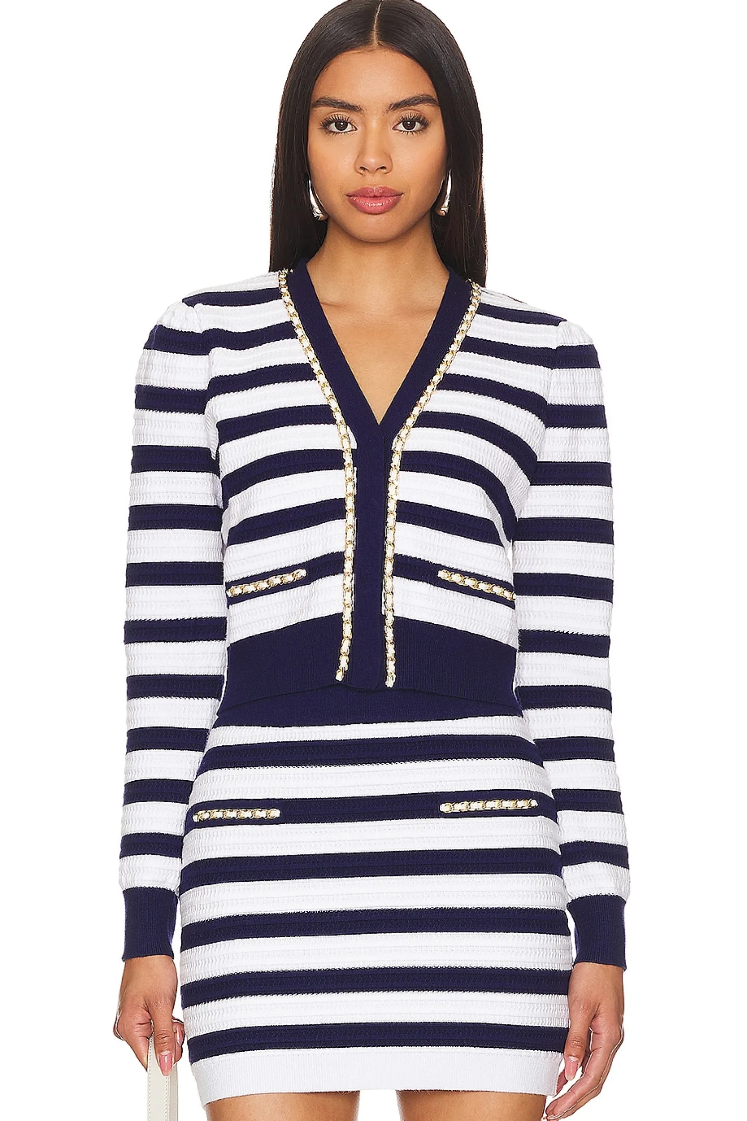 Women Generation Love Matching Sets>Victoria Chain Cardigan