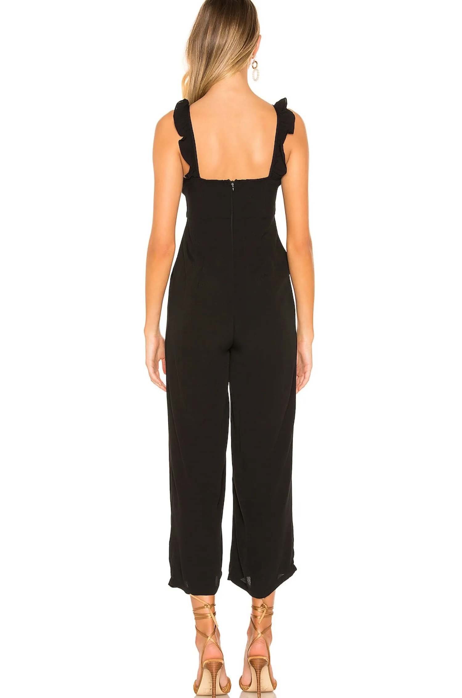 Women superdown Jumpsuits>Victoria Ruffle Jumpsuit