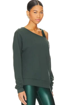 Women Spiritual Gangster Loungewear>Vida Off Shoulder Sweatshirt