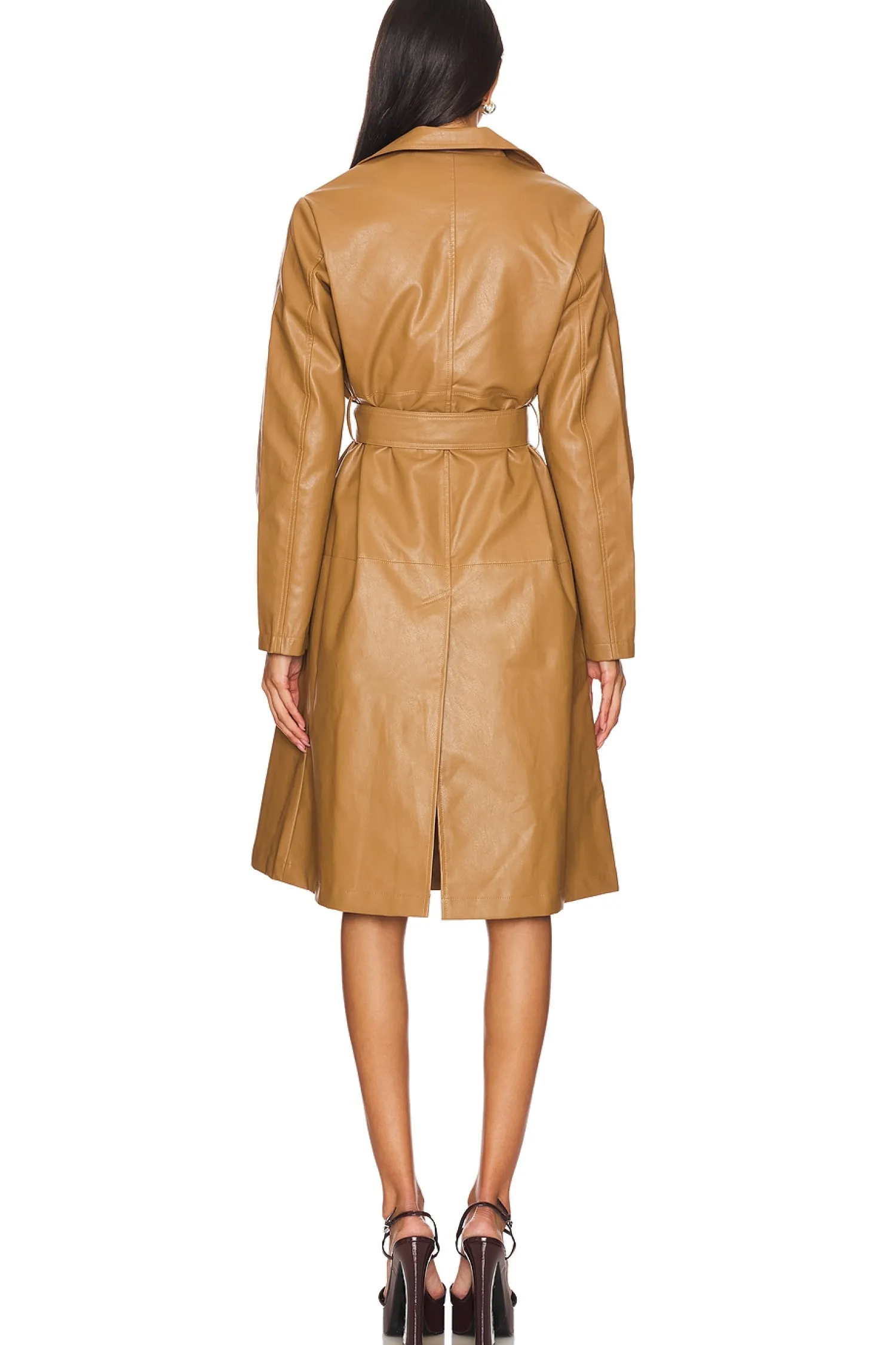 Women superdown Jackets & Coats>Viktoria Faux Leather Coat