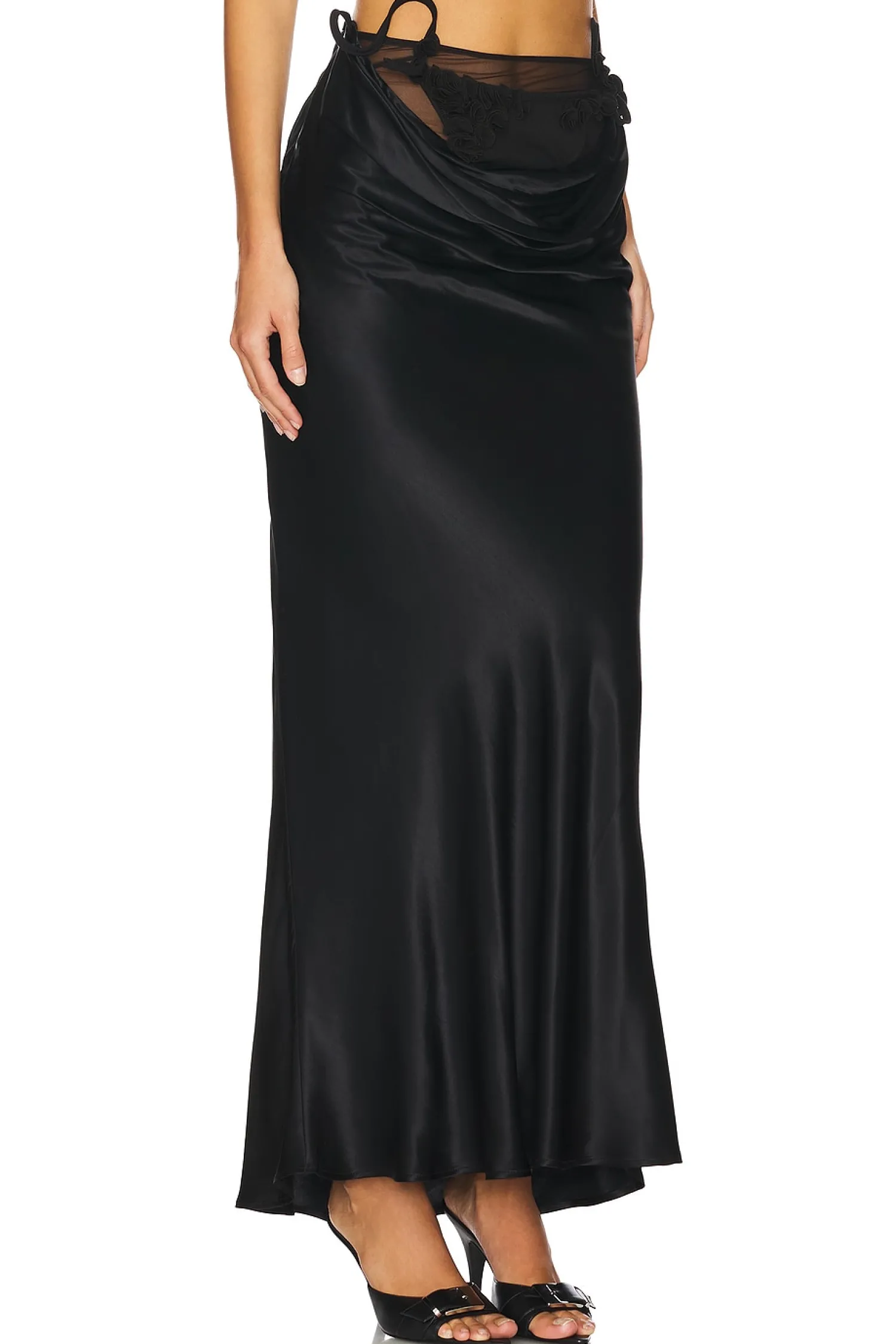 Women MARRKNULL Matching Sets>Vine Flowers Long Skirt