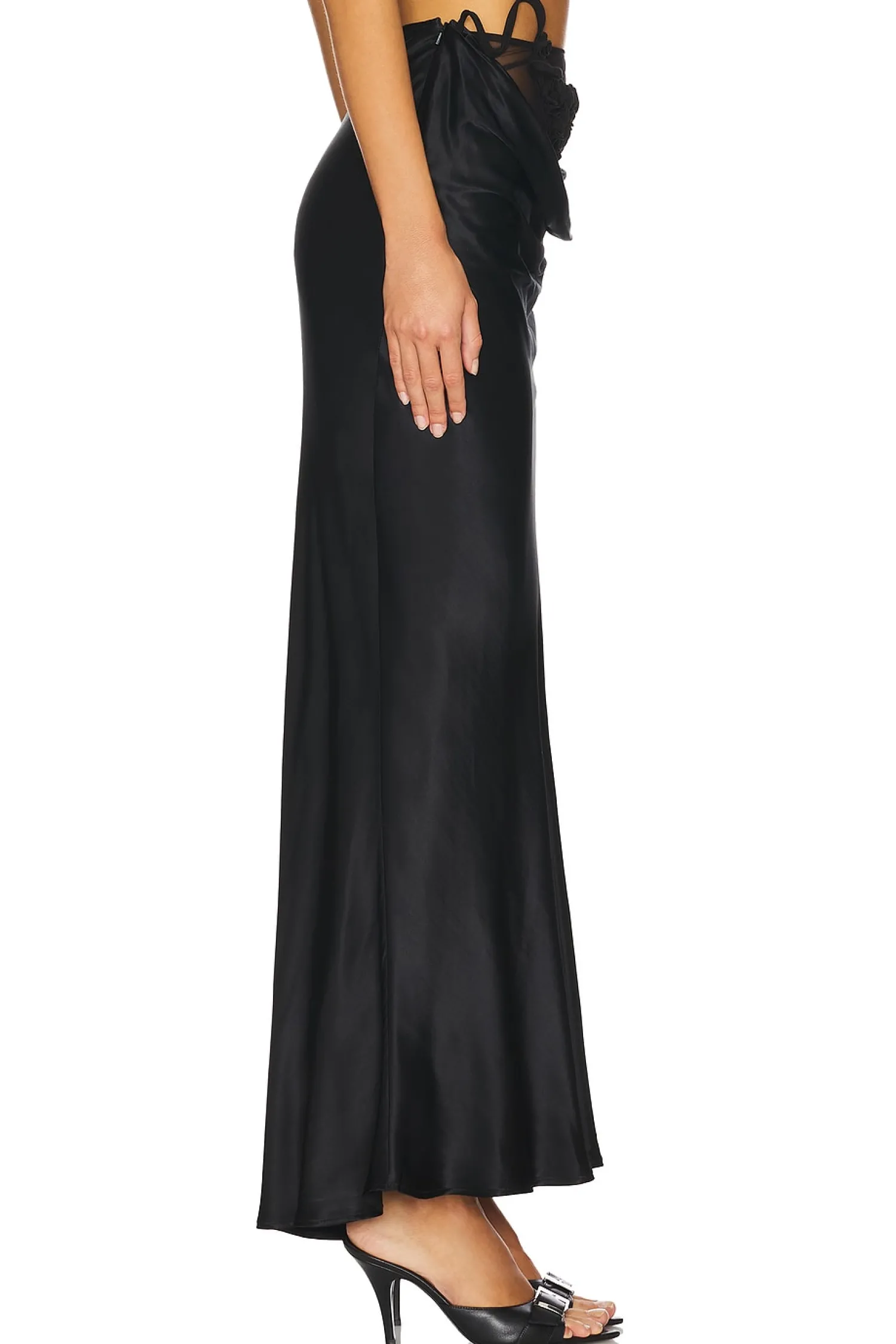 Women MARRKNULL Matching Sets>Vine Flowers Long Skirt