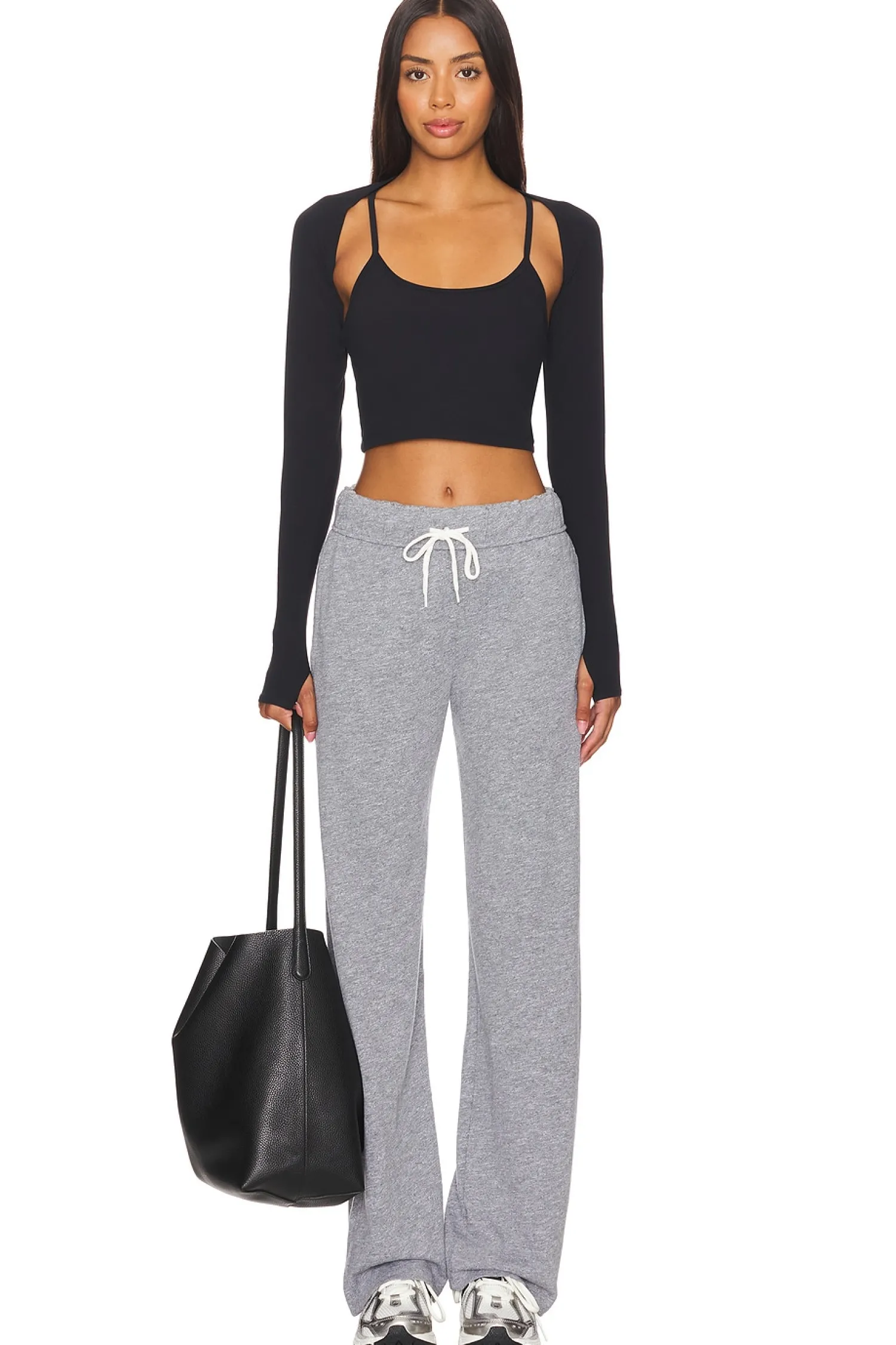 Women MONROW Pants|Loungewear>Vintage Fleece Wide Leg Pant