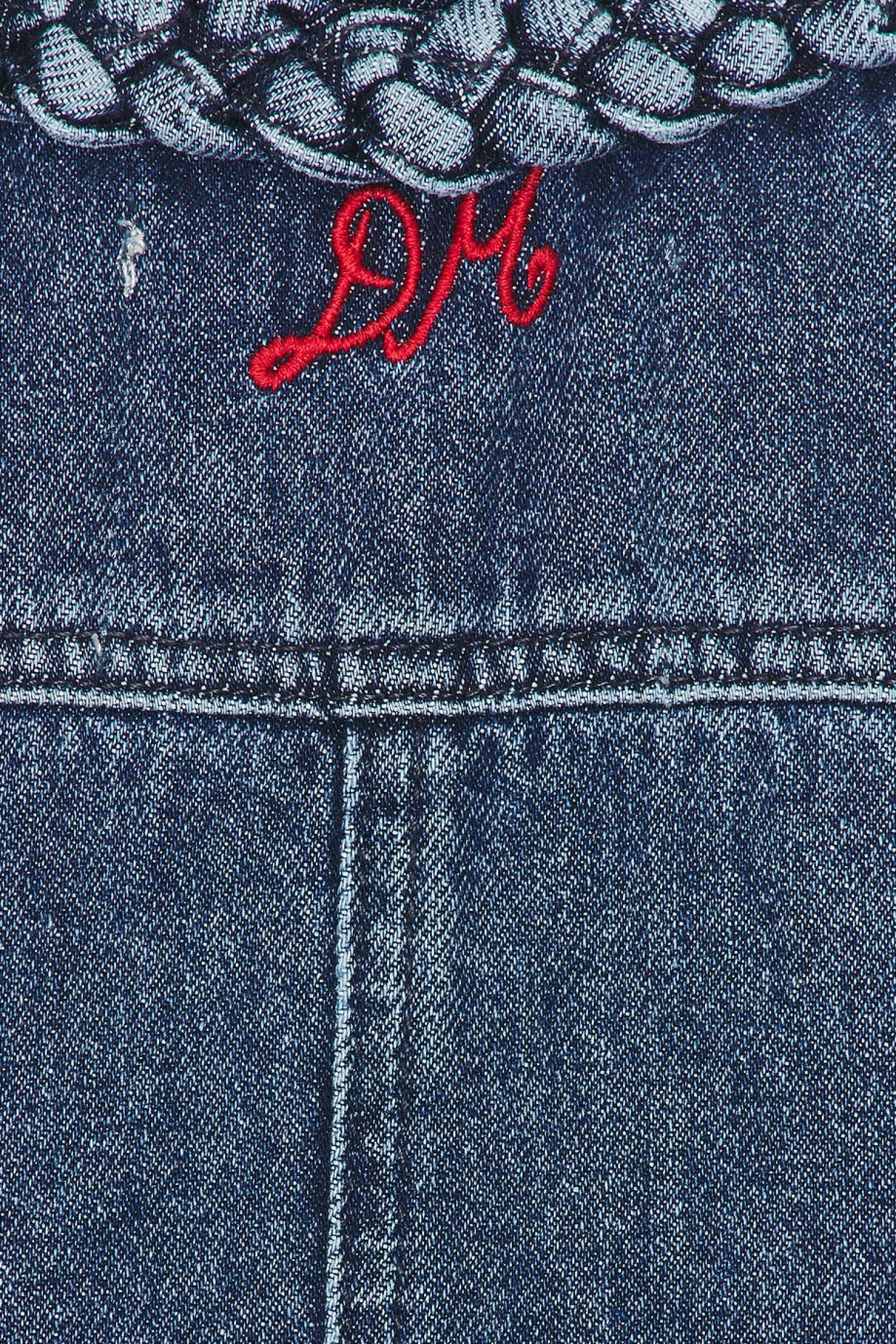 Women Damson Madder Jackets & Coats>Vintage Wash Isla Denim Waistcoat