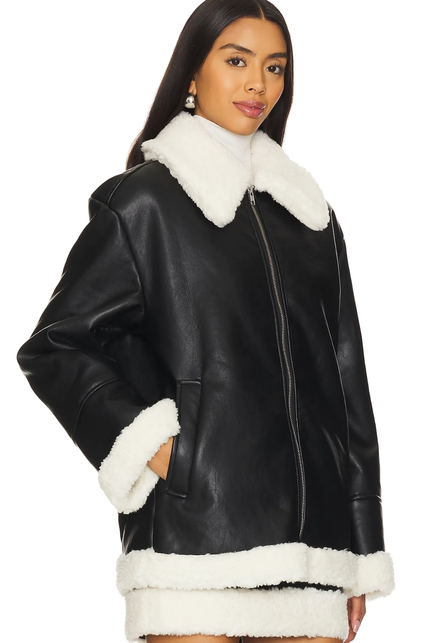 Women Lovers and Friends Matching Sets|Jackets & Coats>Violetta Faux Leather Jacket