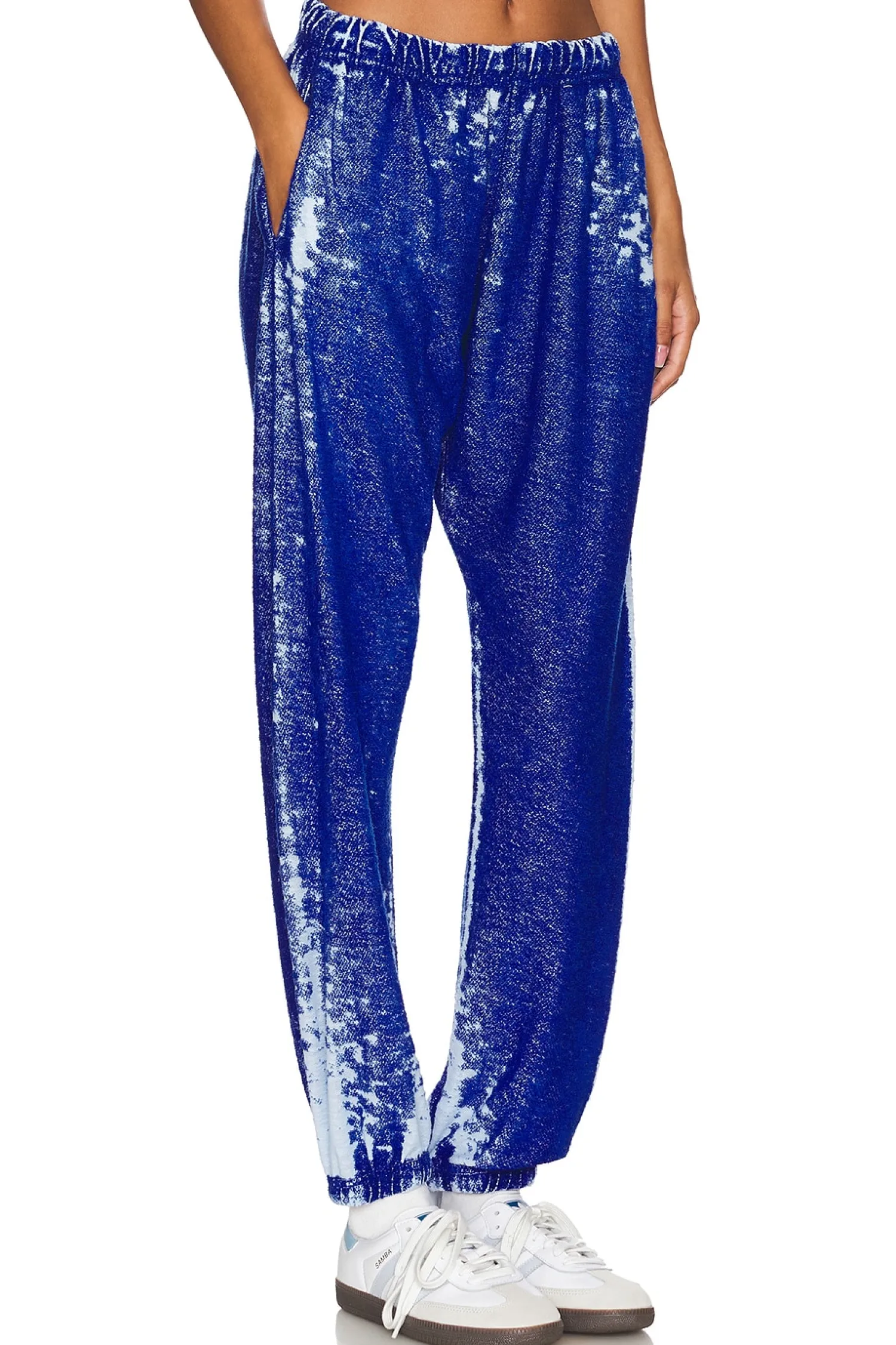 Women Michael Lauren Pants|Loungewear>Viper Burnout Loop Terry Sweat Pant W/ Side Pocket Pant