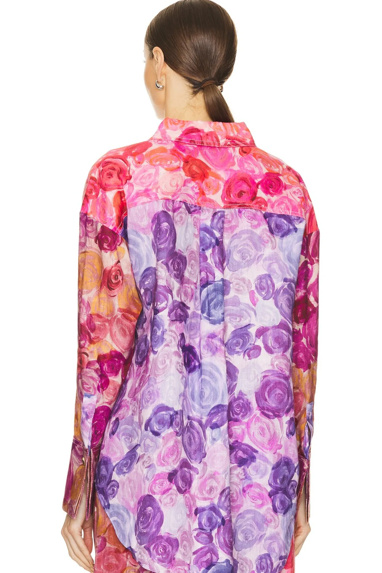 Women Aje Matching Sets>Vision Oversized Linen Shirt